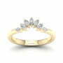 טבעת יהלומים, זהב 14K, משובצת 0.33 קראט יהלומים, דגם RDRE0068