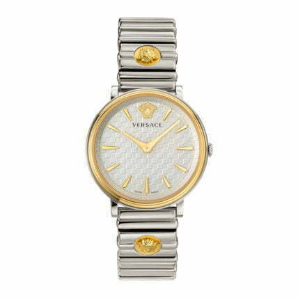 שעון Versace מקולקציית V Circle,  שעון לאישה, דגם VE81014-19