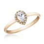 טבעת אירוסין משובצת יהלומים, זהב 14K, משובצת 0.35 קראט יהלומים, דגם RD3171