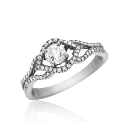 Engagement Ring Rd2664w 1