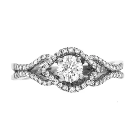 Engagement Ring Rd2664w 2