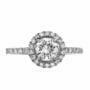 טבעת אירוסין זהב 14K משובצת יהלומים 1.07 קראט, דגם RD2786