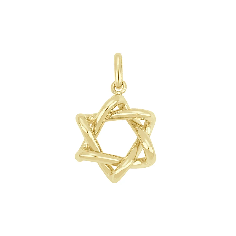 תליון מגן דוד, זהב 14K, דגם P416-CG7863Y