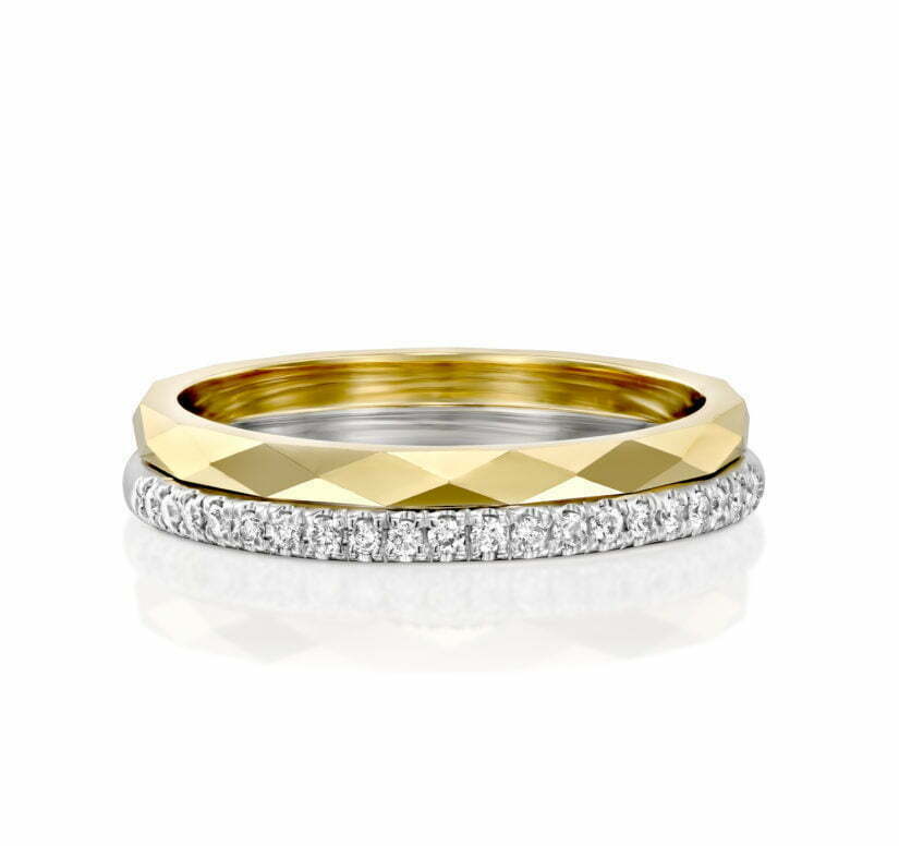 טבעת נישואין, זהב 14K, דגם RM20