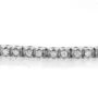 צמיד טניס יהלומים 0.5 קראט, זהב לבן 14 קרט, דגם BDABCDNEW