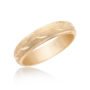 טבעת נישואין מעוצבת, 14K זהב לבן/צהוב, דגם R1232-45