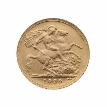 מטבע זהב סוברין (Sovereign) אנגלי, זהב 22k