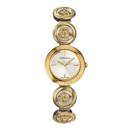 שעון Versace יוקרתי לאישה מקולקציית Medusa Stud Icon, דגם VERF008-18