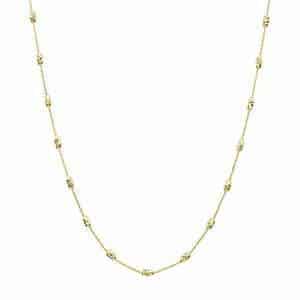 שרשרת עם כדורים באורך 45 ס