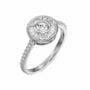 טבעת יהלומים בעיצוב קלאסי, זהב K14 משובצת 0.62 קראט יהלומים, דגם RDRB23596EG