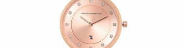 שעון French Connection לאישה משובץ אבני קריסטל, דגם FCP23RGM