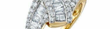 טבעת יהלומים, זהב K14, משובצת 1.50 קראט יהלומים, דגם RDRF19266