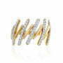 טבעת יהלומים, זהב K14, משובצת 0.33 קראט יהלומים, דגם RDRF19456