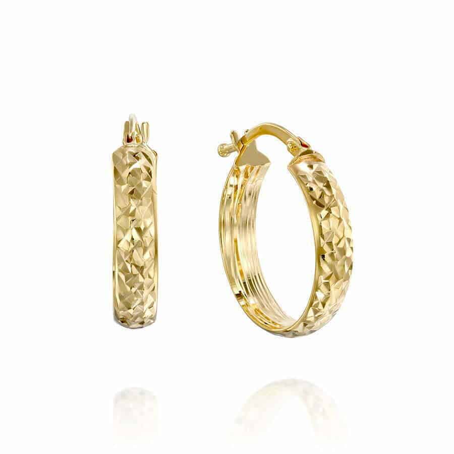 עגילי חישוק E376 Odt1482gd Y