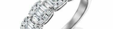 טבעת יהלומים, זהב 14K משובצת 0.50 קראט יהלומים, דגם RDRA9055