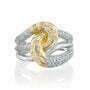 טבעת יהלומים, זהב 14K משובצת 0.75 קראט יהלומים, דגם RDRF19666