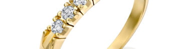טבעת יהלומים, זהב 14K משובצת 0.25 קראט יהלומים, דגם RD1010809N