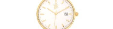 שעון TJE יוניסקס מזהב צהוב 14K, דגם U70095Y-W-BL