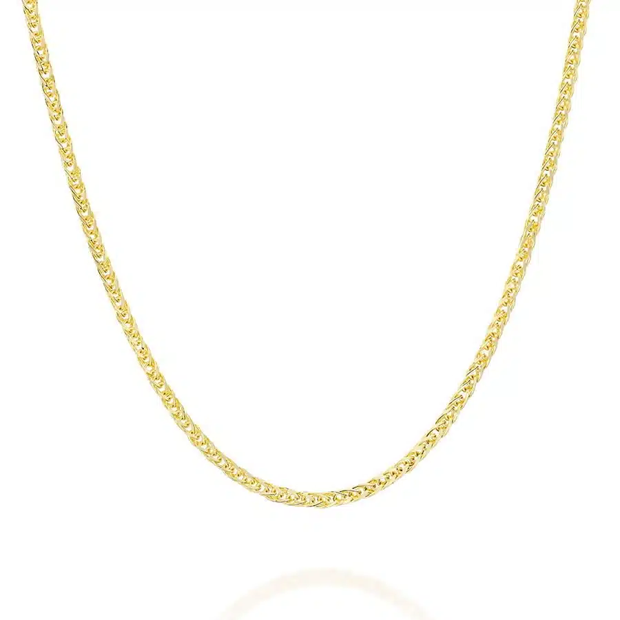 שרשרת זהב K14 לגבר, באורך 60 ס