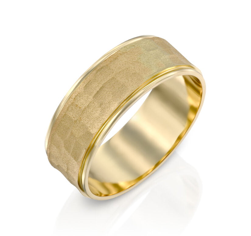 טבעת נישואין, זהב 14 קרט, דגם R854-06
