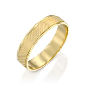 טבעת נישואין, זהב 14 קרט, דגם R923-05