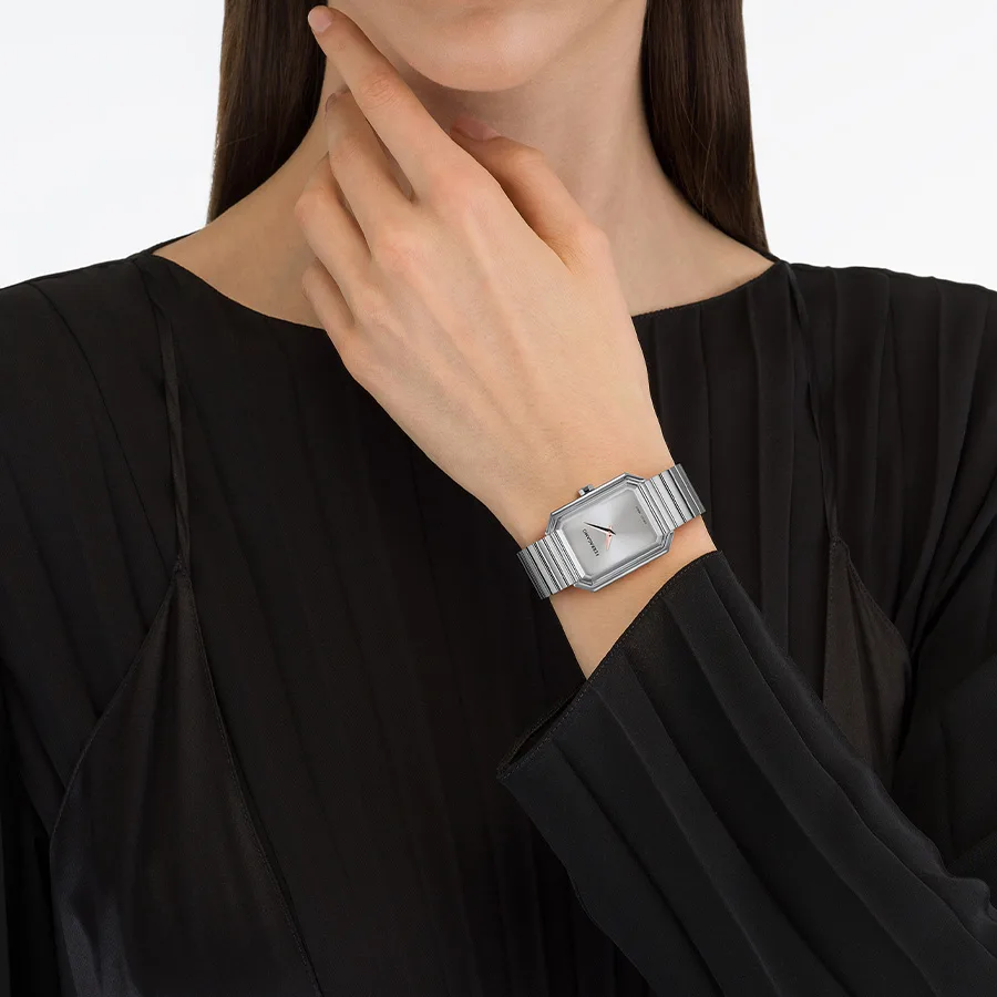 שעון Ferragamo מקולקציית Crystal Tank, שעון לאישה ,דגם SFS800324