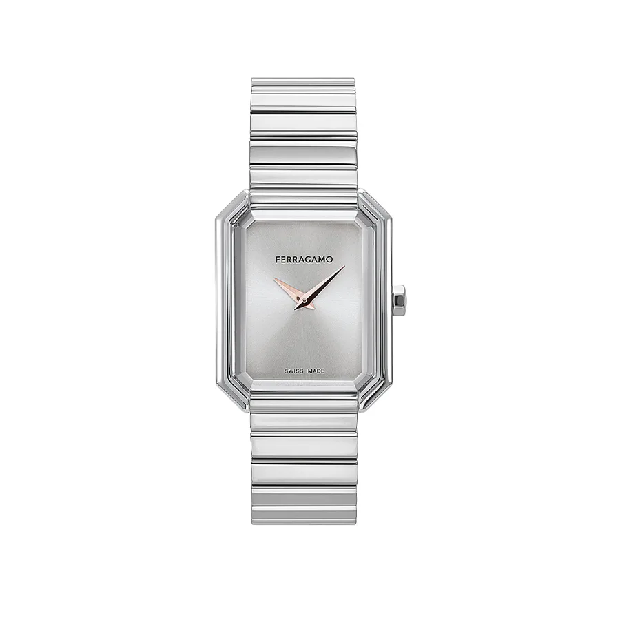 שעון Ferragamo מקולקציית Crystal Tank, שעון לאישה ,דגם SFS800324