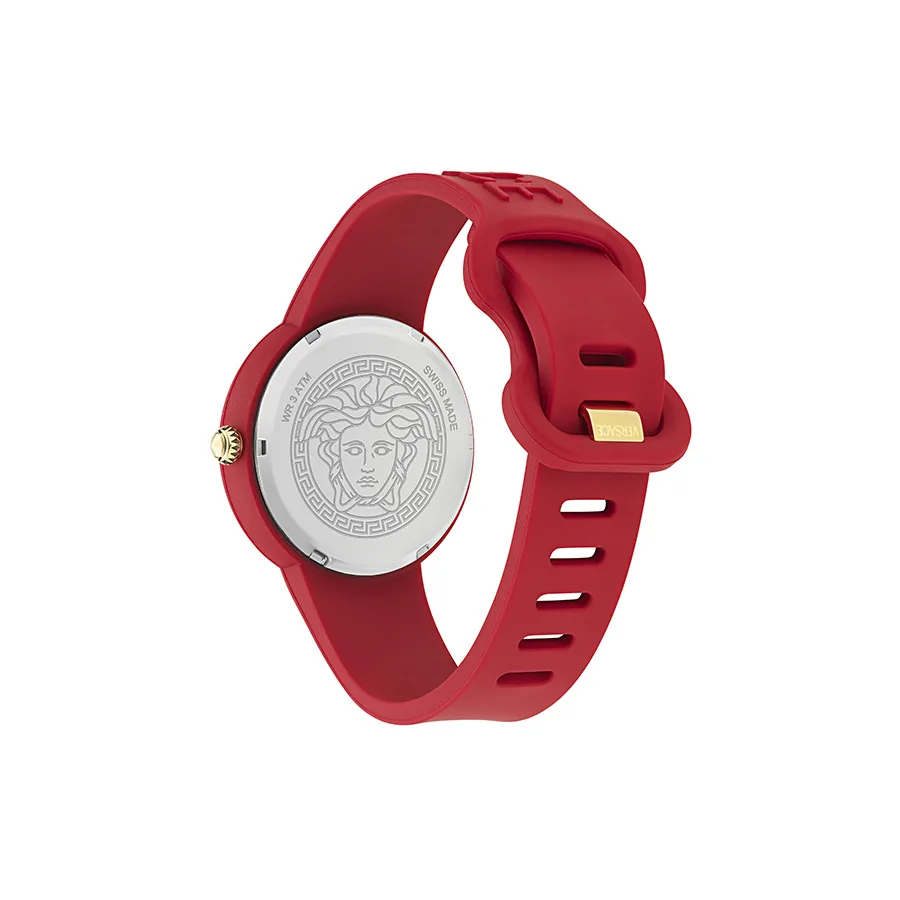 שעון Versace מקולקציית Medusa Pop Silicone Watch, שעון לאישה ,דגם VE8J00324