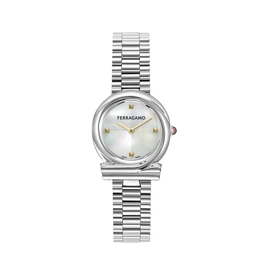 שעון Ferragamo מקולקציית Gancini Twisted, שעון לאישה ,דגם SFVB01125