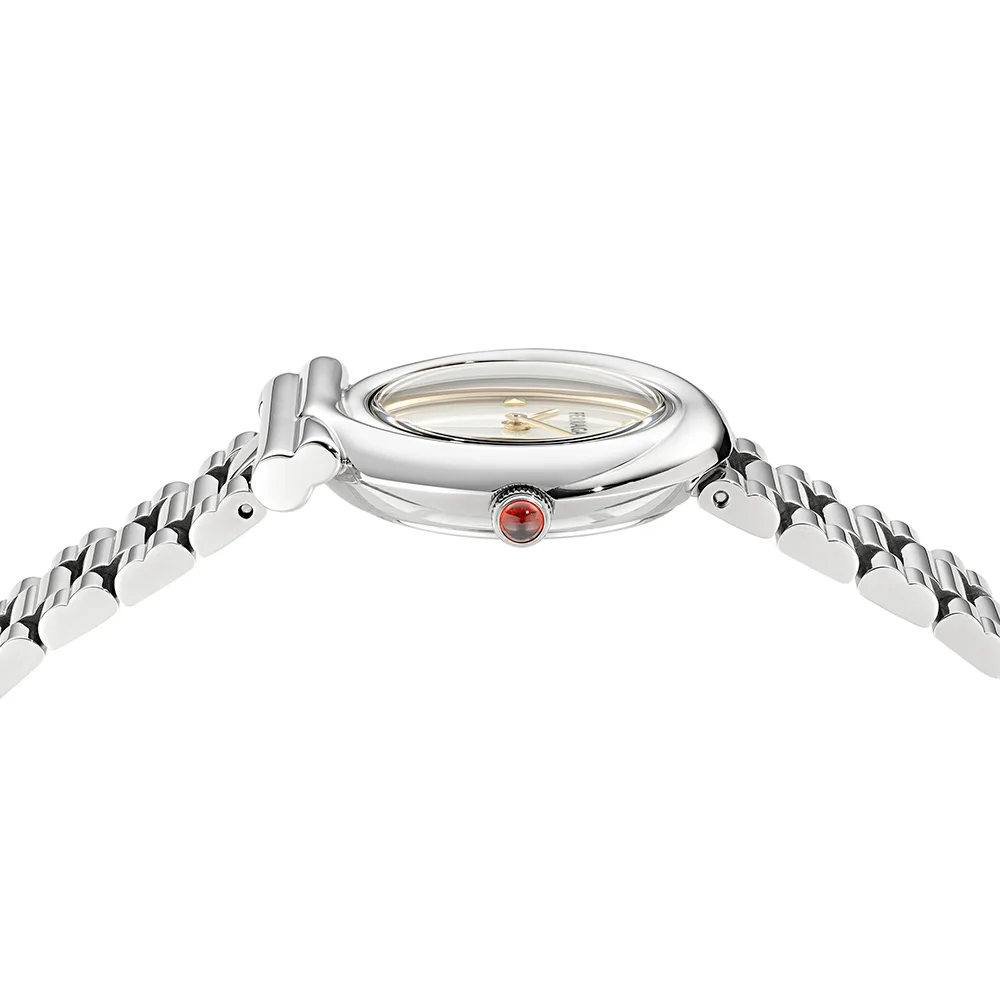 שעון Ferragamo מקולקציית Gancini Twisted, שעון לאישה ,דגם SFVB01125