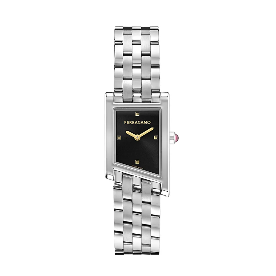 שעון Ferragamo מקולקציית Ferragamo Asymetrique, שעון לאישה ,דגם SFYT00325