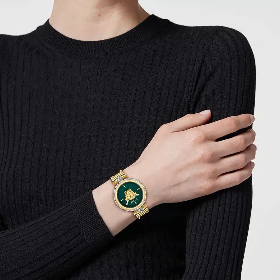 שעון Versace מקולקציית Medusa Jewel, שעון לאישה ,דגם VE0B00325