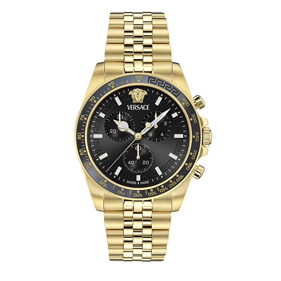 שעון Versace מקולקציית Greca Chrono Wave, שעון לגבר ,דגם VE0H00525