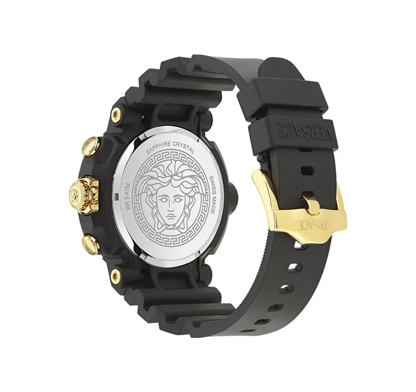 שעון Versace מקולקציית REAL ACTIVE CHRONO , שעון יוניסקס ,דגם VE0L00125
