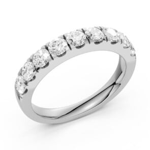 טבעת יהלומי מעבדה איטרניטי, זהב 14K, משובצת 1.00 קראט יהלומים, דגם RDLRA00427