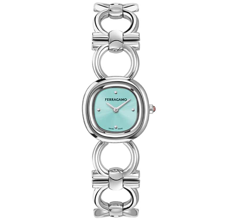 שעון Ferragamo מקולקציית Double Gancini Jewel, שעון לאישה ,דגם SFZA00825