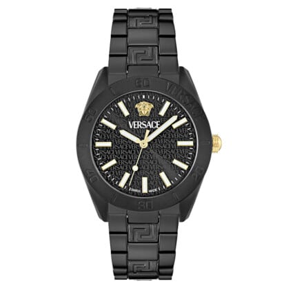 שעון Versace מקולקציית V-Dome Aluminum Bracelet Watch, שעון יוניסקס ,דגם VE0M00425
