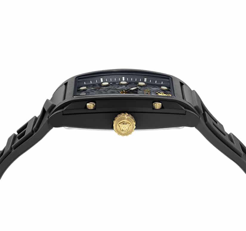 שעון Versace מקולקציית Dominus Ecoceramic, שעון יוניסקס ,דגם VE0N00125