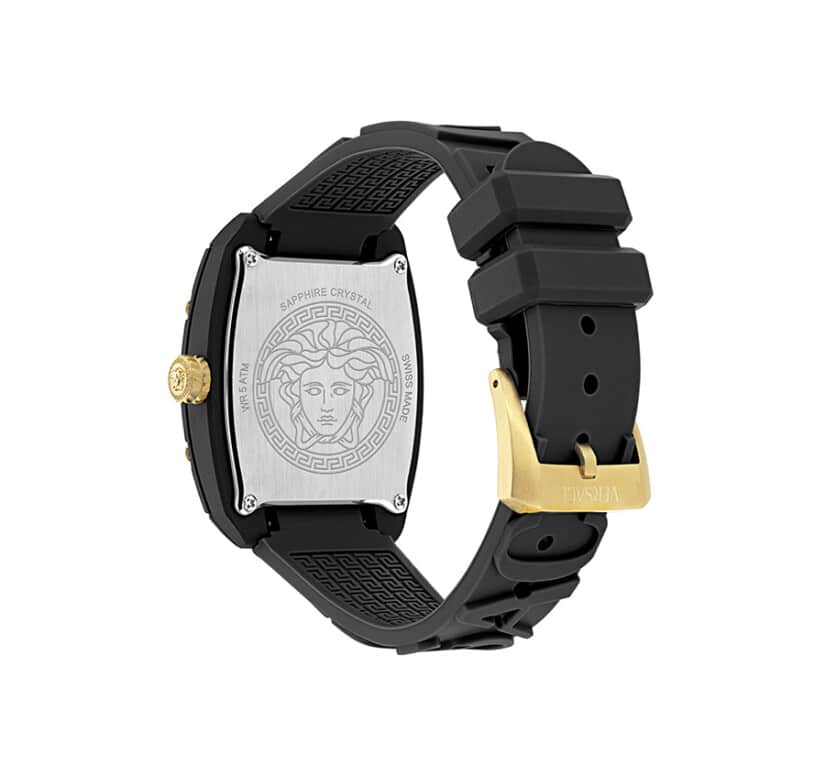 שעון Versace מקולקציית Dominus Ecoceramic, שעון יוניסקס ,דגם VE0N00125