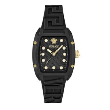 שעון Versace מקולקציית Dominus Ecoceramic, שעון יוניסקס ,דגם VE0N00125