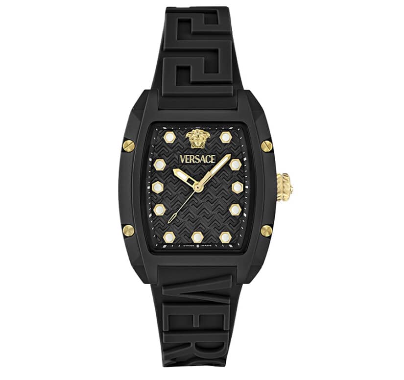 שעון Versace מקולקציית Dominus Ecoceramic, שעון יוניסקס ,דגם VE0N00125