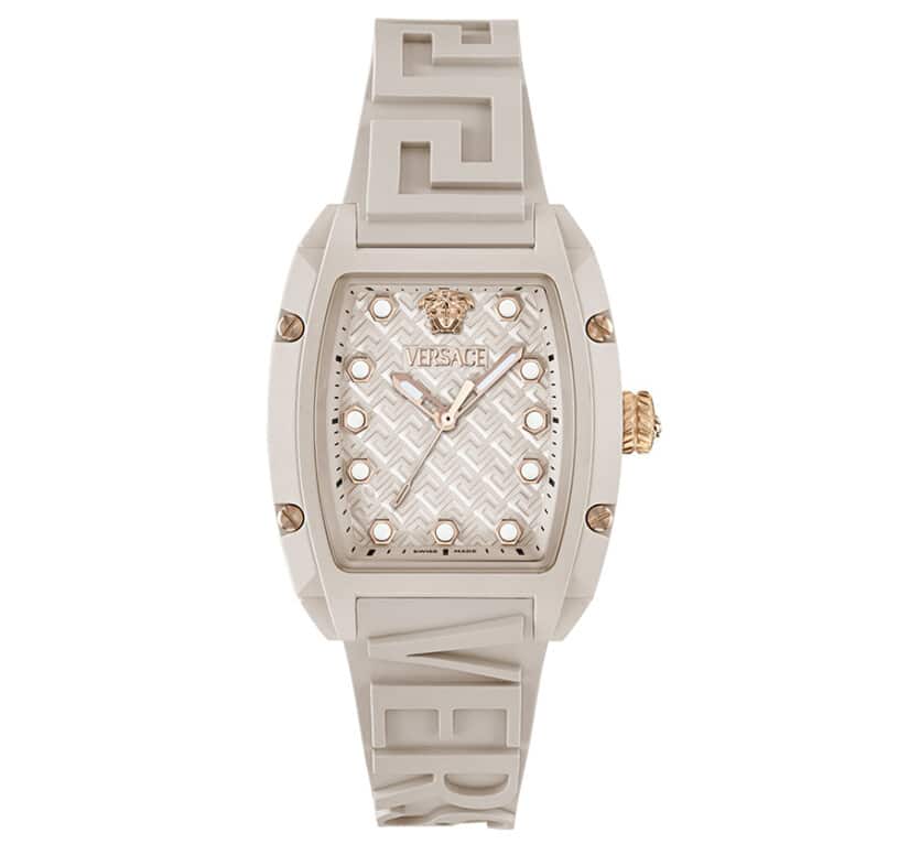 שעון Versace מקולקציית Dominus Ecoceramic, שעון יוניסקס ,דגם VE0N00225