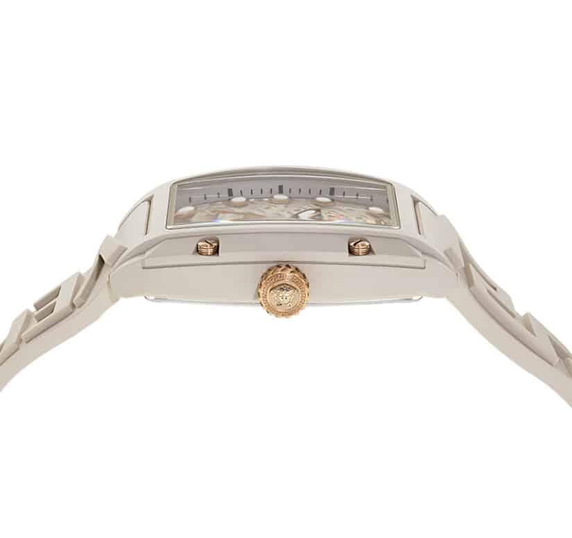שעון Versace מקולקציית Dominus Ecoceramic, שעון יוניסקס ,דגם VE0N00225