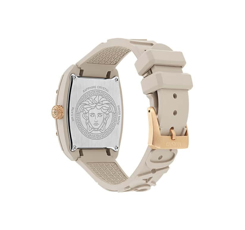 שעון Versace מקולקציית Dominus Ecoceramic, שעון יוניסקס ,דגם VE0N00225