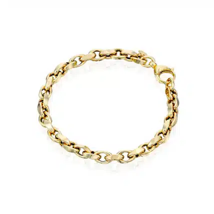 צמיד זהב לגבר, זהב 14K, דגם B277-283985