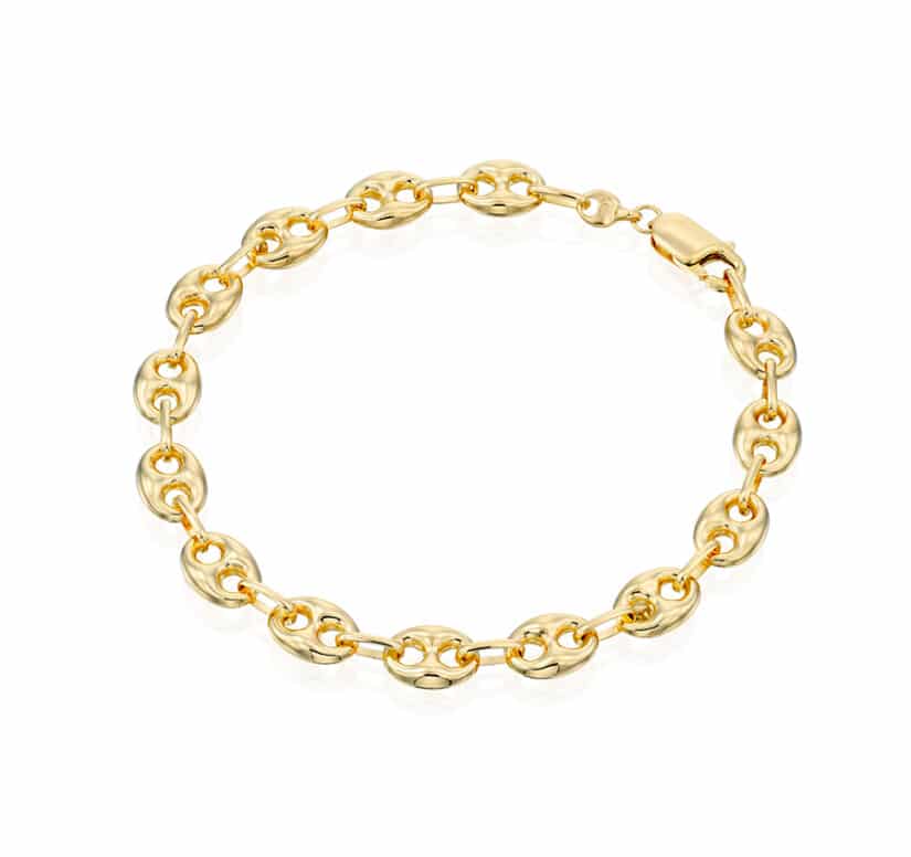 צמיד זהב לגבר, זהב 14K, דגם B277-4VMC040-21