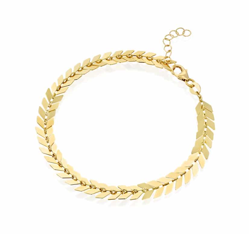 צמיד זהב  14K, דגם B425-CHE01-260354