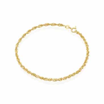צמיד זהב 14K, דגם BROPE-UKPC033-16