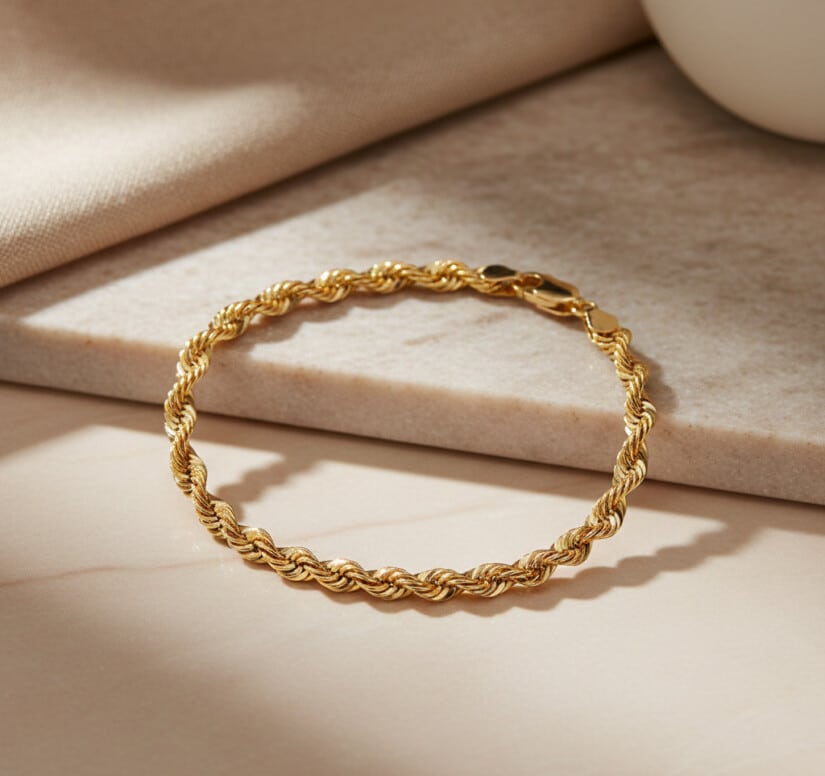 צמיד זהב 14K, דגם BROPE-UKPD020-18