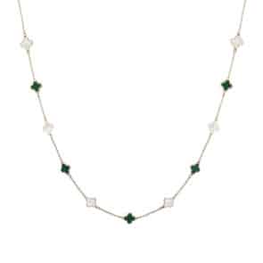 שרשרת אבני חן, זהב 14K, דגם C277-283501ML-MP